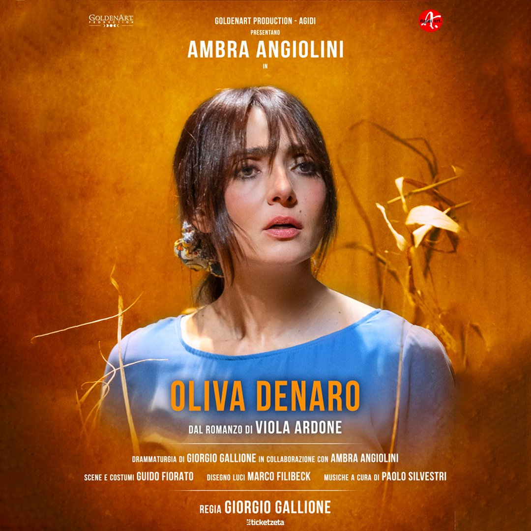 AMBRA ANGIOLINI IN OLIVA DENARO