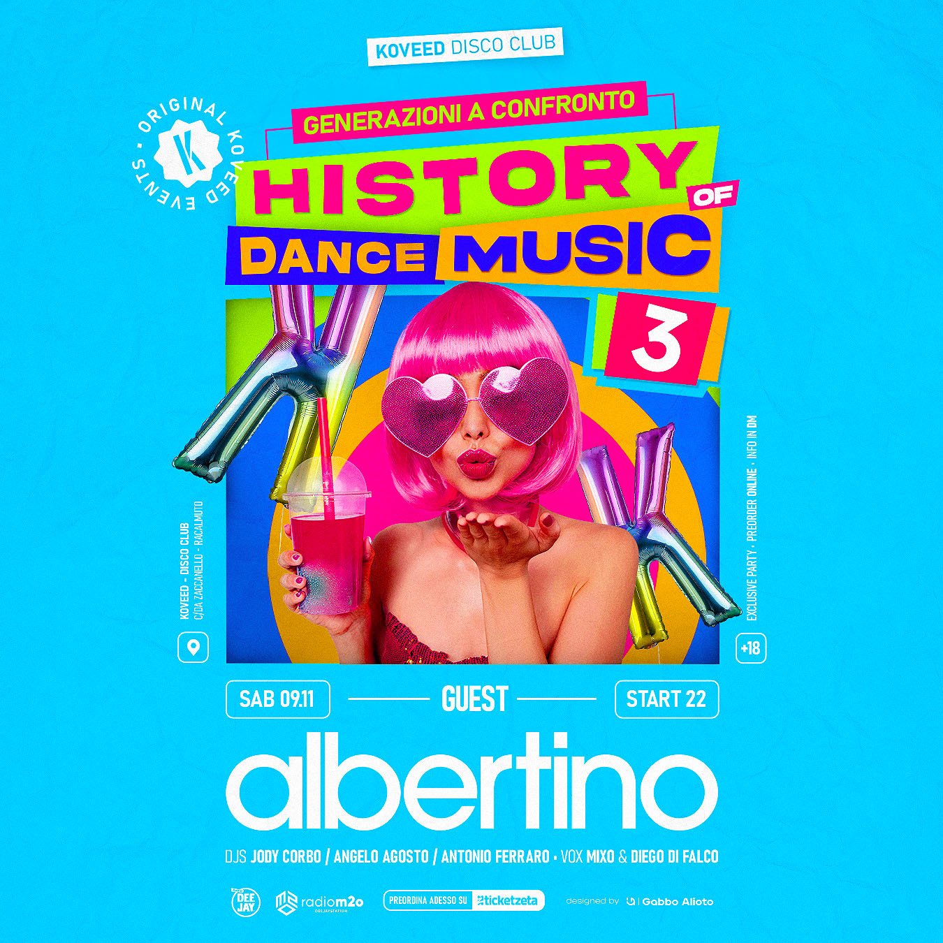 ALBERTINO - HISTORY OF DANCE MUSIC