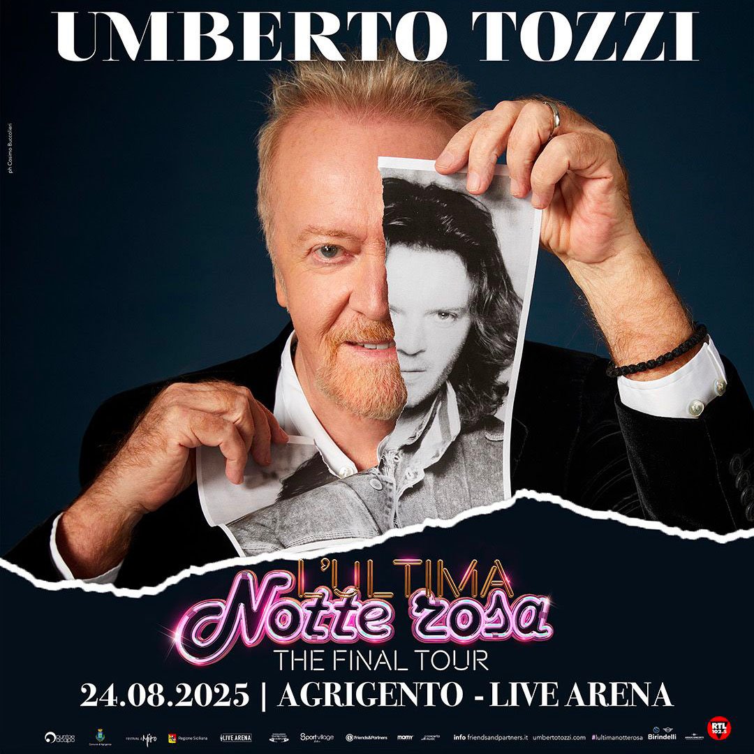  Umberto Tozzi - L'ultima notte rosa The Final Tour