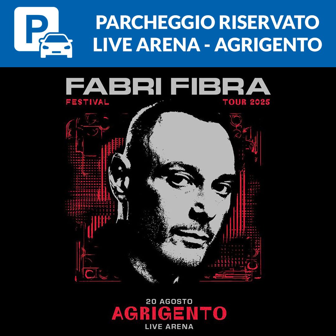 Parcheggio Live Arena - Fabri Fibra