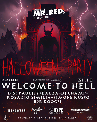 Halloween Party - Welcome To Hell