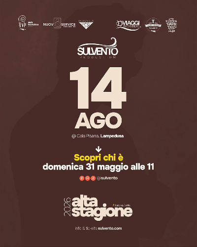 Alta Stagione 2026 - 14 Agosto