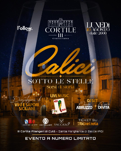 Calici sotto le stelle