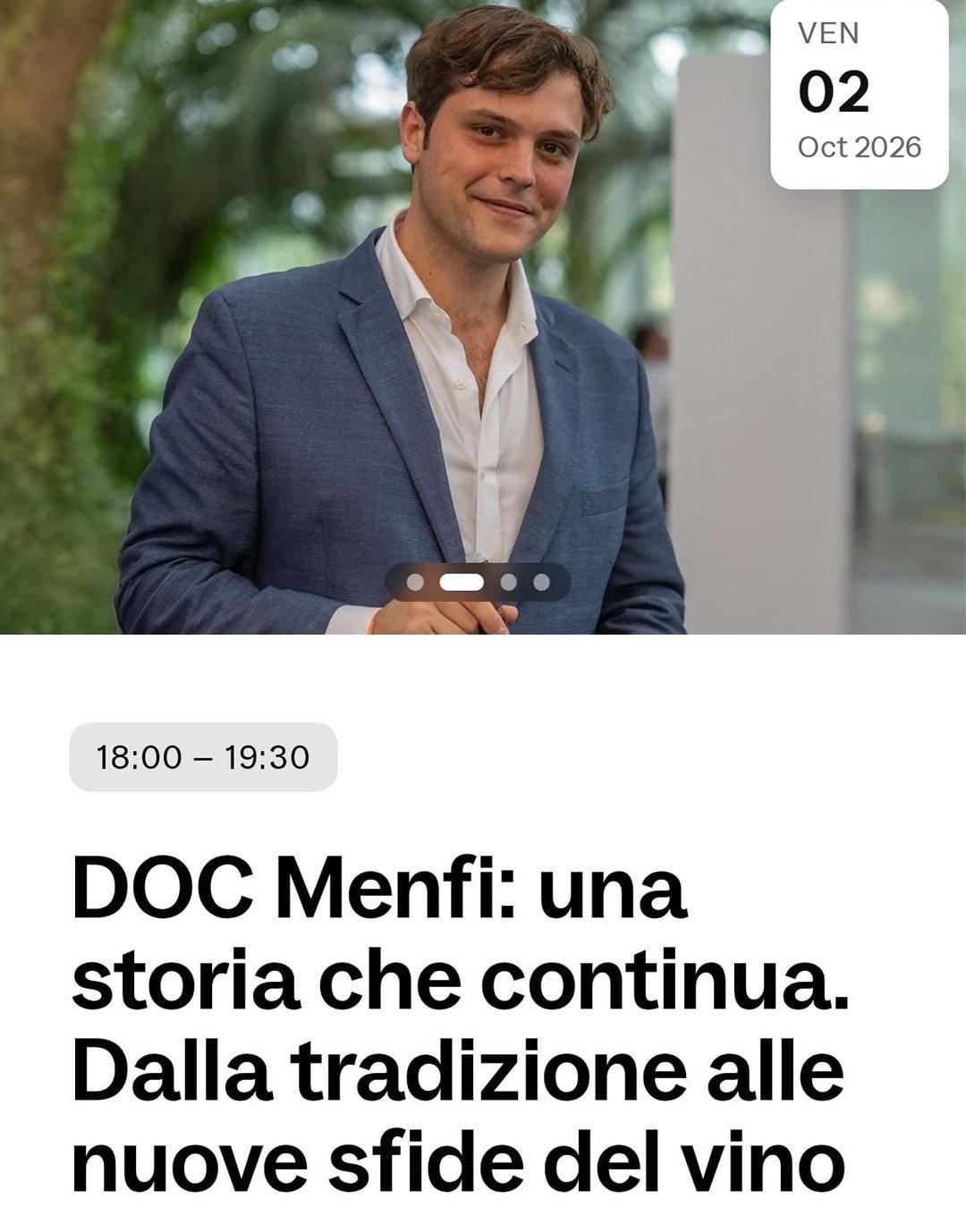 I Vini della DOC MENFI....una storia che continua