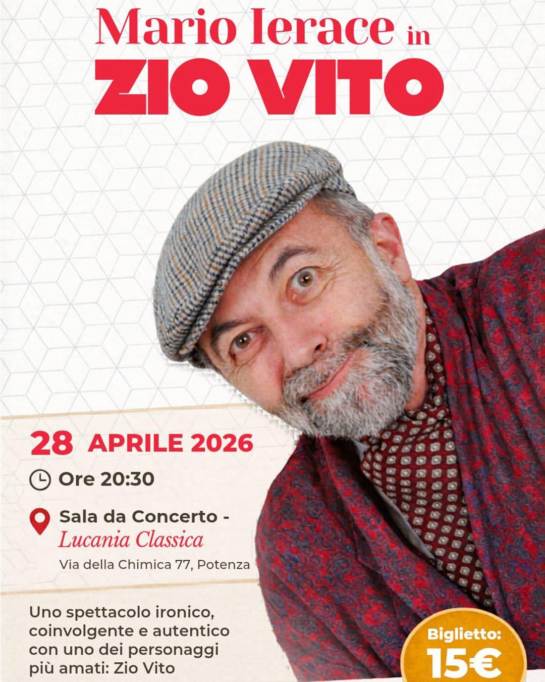 Mario Ierace in Zio Vito
