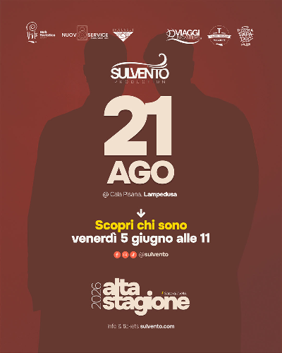 Alta Stagione 2026 - 21 Agosto