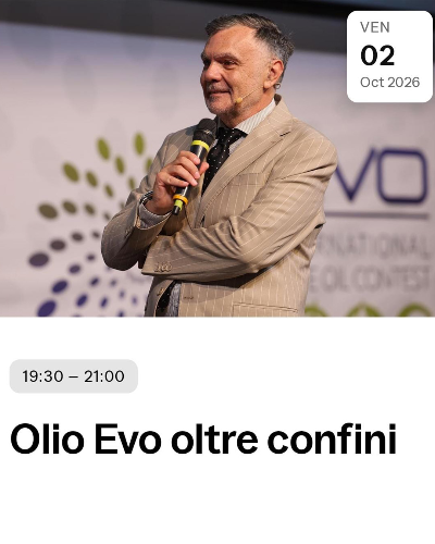 Olio EVO... Oltre i confini